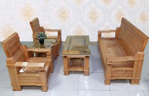 bàn ghế gỗ phòng khách giá rẻ